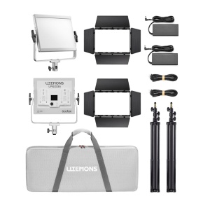 Godox Litemons LP600Bi Kit 2 Panouri LED  Bi-Color, cu stative
