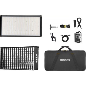 Godox LiteWafer UP150R, Panou LED RGB ultra-subtire, 180W, 1800-10.000K