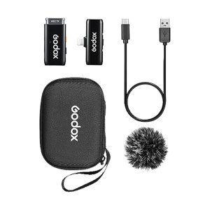Godox WES1 Kit1, Sistem microfon wireless 2.4 GHz, pentru dispozitive iOS