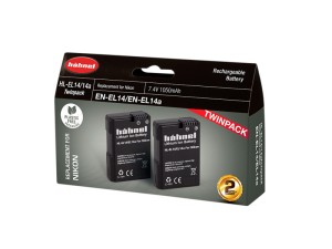 Hähnel Battery Nikon HL-EL14/14A Twin Pack