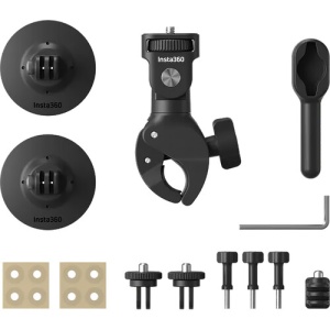 Insta360 X4 360° 8K Motorcycle Kit, Camera de actiune cu accesorii pentru motocicleta si card de memorie 128GB
