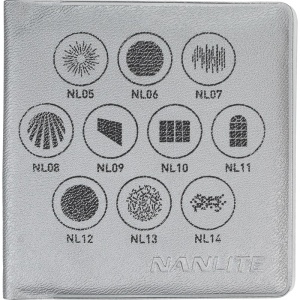 Kit Filtre Gobo Nanlite AS-GB-FMM-SET1 pentru proiectoarele PJ-FZ60-19/36