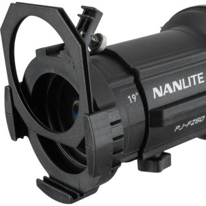 Kit Nanlite Forza 60CR Lampa LED RGBLAC, cu accesoriu de proiectie PJ-FMM ,19° si 36°