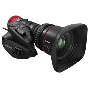 Kit obiectiv Canon Cine-Servo 17-120mm T2.95-3.9 cu unitate servo SS-41-IASD, montura RF