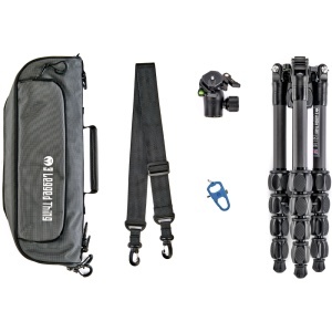 Kit trepied 3 Legged Thing Leo 2.0 Carbon Fibre (Darkness) cu Cap Sferic AirHed Pro Lever