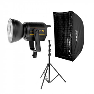 Kit Trio Lampa Video LED Godox, VL150