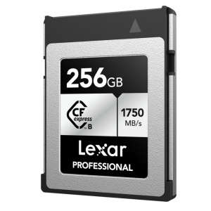 Lexar CFexpress Type B, Card de Memorie 256 GB, Silver Series R1750/W1300mb/s