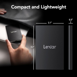 Lexar SL500 1TB, SSD portabil ultra-rapid, R2000W1800 MBs, IP54
