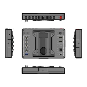 Q7-12G 7" HD 12G-SDI/HDMI 2.0 Ultra-Bright On-Camera Monitor