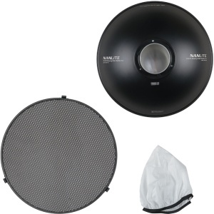 Nanlite BDR-BM-40, Reflector Beauty Dish 40cm, Montura Bowens S