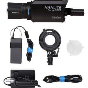 Nanlite Forza 60CR Lampă LED RGBLAC, CRMX, cu accesorii, 02-059