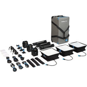 Nanlite PavoSlim 60B Kit 3 Lămpi LED Bi-Color