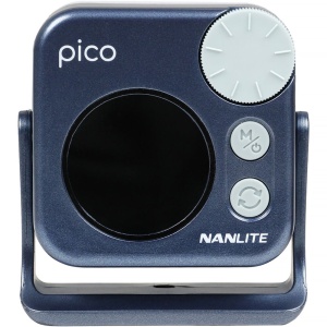Nanlite Pico Midnight Blue, Lampa LED RGB on-camera, 2700-7500K