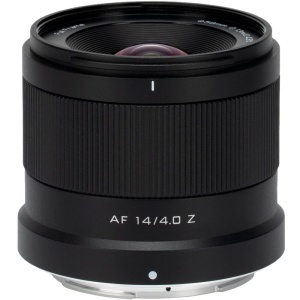 Obiectiv Viltrox AF 14mm f4 Air Z, montura Nikon Z, Full-Frame, Ultra-Wide, Autofocus, 112° FOV