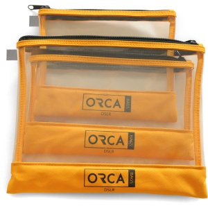 Orca OR-599, Set 3 Huse transparente pentru accesorii