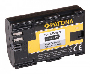 PATONA 1260LP-E6N - Acumulator replace CANON LP-E6N