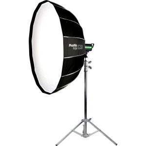 Phottix Raja Quick-Folding 120 cm, Umbrela softbox cu Grid, montura Bowens