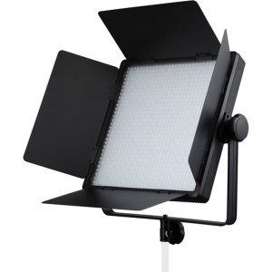 Kit de iluminat continuu Godox LED1000 Daylight Duo Panel cu 2 panouri LED 5600K, voleți direcționali și geantă de transport.