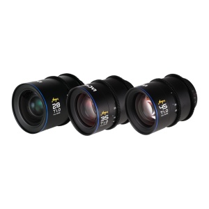 Set 3 Obiective Cine Prime Venus Optics Laowa Argus FF T1, 28mm, 35mm si 45mm, Sony FE mount