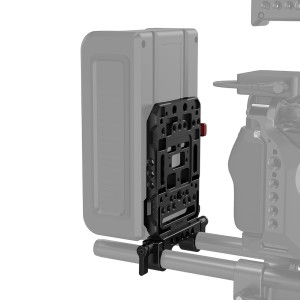 SmallRig 3016 Placă pentru Baterie V-Mount cu Cleme pentru Bare de 15mm