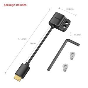 3020 Ultra Slim 4K HDMI Adapter Kabel (C naar A)