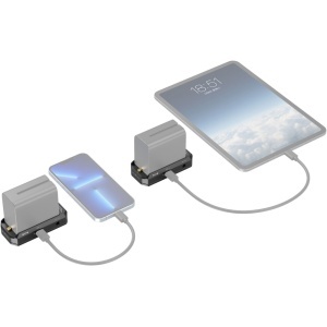 SmallRig 3168B, Placa Adaptatoare Baterie NP-F - Editia Profesionala pentru Camerele BMPCC si Mirrorless