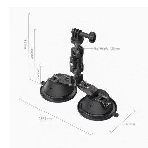Portable Dual Suction Cup Camera Mount SC-2K 3566