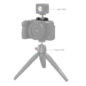 3859 Windshield with Cold Shoe Adapter for Nikon Z 30