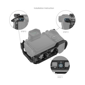 4161 âBlack Mambaâ Camera Cage for Canon EOS R6 Mark II