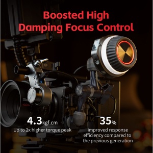 SmallRig 4295, Controller wireless follow focus pentru DJI RS 2, RS 3 Pro, RS 4 si RS 4 Pro