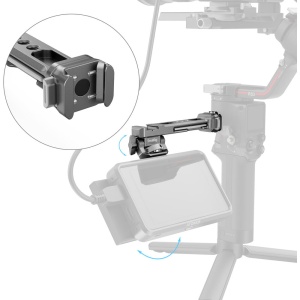 SmallRig 4637 HawkLock, Suport pentru monitor compatibil cu DJI RS 2, RSC 2, RS 3, and 3 Mini