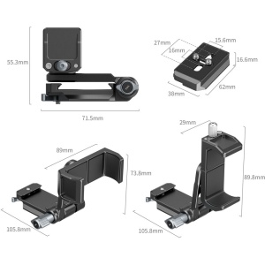 SmallRig 4695, Kit placa de montare Power Bank pentru camere Mirrorless
