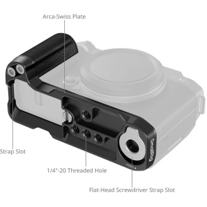 SmallRig 4876, Placa de montare in forma de L cu maner pentru FUJIFILM X-M5