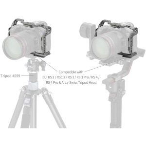 SmallRig 4977 HawkLock, Cage pentru Canon EOS R5 Mark II, cu eliberare rapida