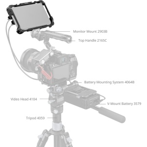 SmallRig 5030, Kit cage pentru monitorul Atomos Shinobi II