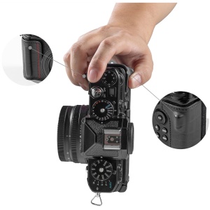 SmallRig 5095, Half Case din piele neagra pentru Nikon ZF