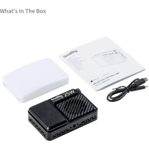SmallRig 5357 RM 25C, Mini panou LED RGB, 25W, 2500-10000K