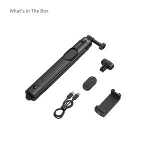 SmallRig 5464 One-Touch Deploy, Selfie Stick Trepied cu declansator, 150cm