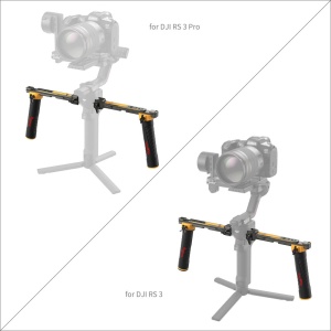 SmallRig 5526 BumbleBee Edition, Kit 2 manere pentru DJI RS 2  RSC 2  RS 3  3 Pro  RS 4  4 Pro
