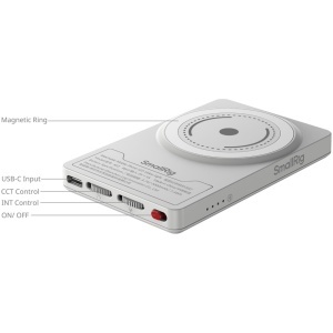 SmallRig 5640 M3 White, Lampa LED Bi-color pentru telefoane, MagSafe