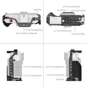 SmallRig 5662, Cage pentru FUJIFILM X-T30  X-T30 II  X-T30 III