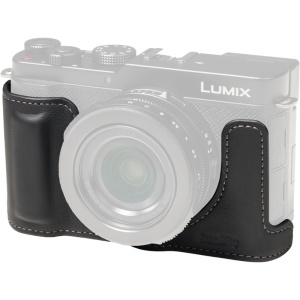 SmallRig 5698 Leather Half Case for Panasonic LUMIX L10 Black Husa aparat foto