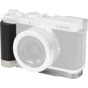 Maner cu placa de montare in forma de L SmallRig 5701 argintiu pentru Panasonic LUMIX L10