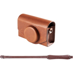 Geanta de transport din piele naturala SmallRig 5986 maro pentru camere foto FUJIFILM X-E5 si X100VI