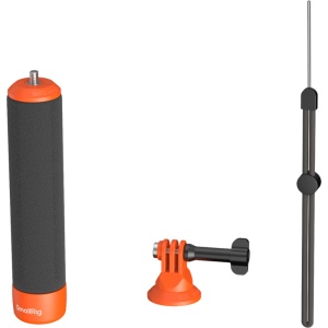 Maner plutitor portocaliu SmallRig 6152 pentru camere de actiune GoPro, Insta360 si DJI
