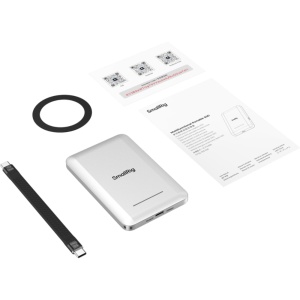 SSD portabil multifunctional SmallRig 6293 de 2 TB cu fixare magnetica si cititor de carduri SD