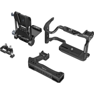 Kit cage SmallRig 6381 HawkLock cu placa de baterie V-Mount si maner superior pentru camera video Canon EOS R6 V