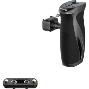 Maner lateral rotativ SmallRig 6405 cu clema NATO HawkLock H21 si interfete de montare pentru accesorii video