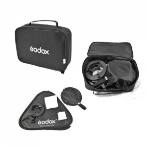 Suport Godox Tip S, Bowens + Softbox 80x80cm + Grid