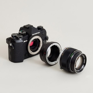 Urth ULMA-OM-M43, Adaptor Obiectiv montura Olympus OM la camere Micro Four Thirds (MFT)